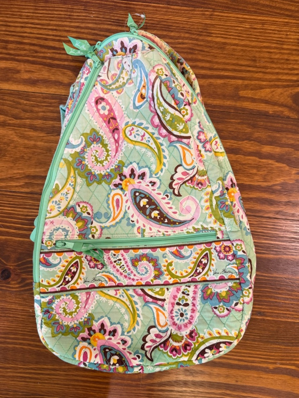 Vera Bradley Sling Tennis Backpack in Tutti Frutti GUC
